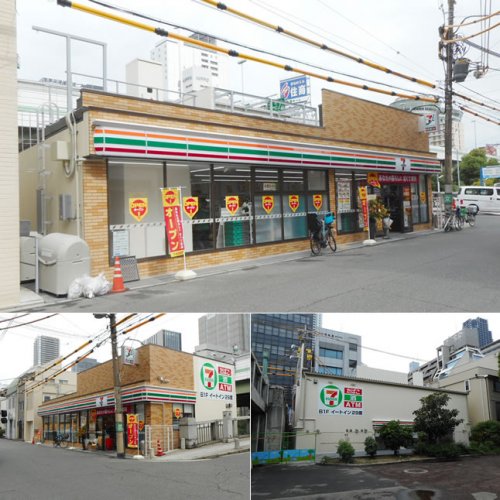 コンビニ　セブン-イレブン大阪大手橋前店（コンビニ）まで144m