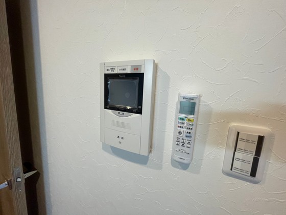 セキュリティ　※別部屋の写真です