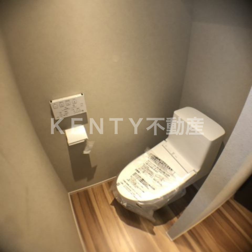 トイレ　ゆったりとした空間のトイレです