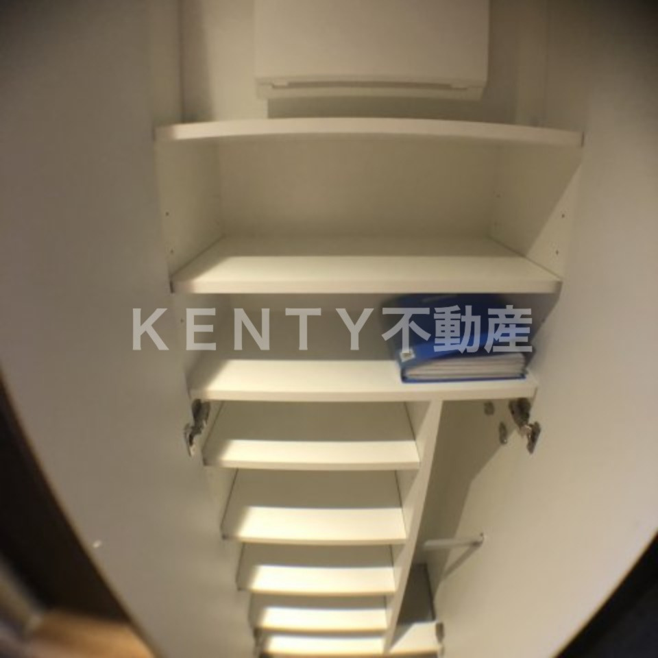 収納　収納があります