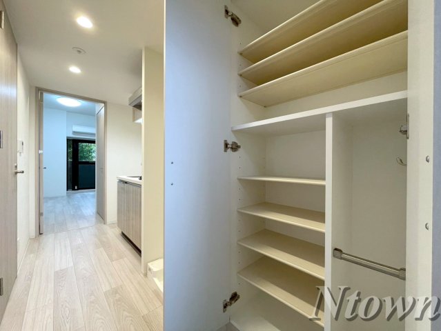 収納　ちょっとした収納スペースも充実しています