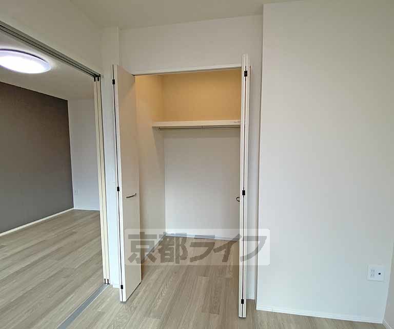 収納　ウォークインクローゼットです。