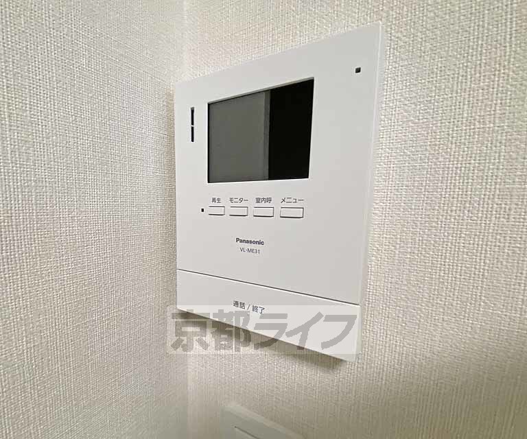 セキュリティ　モニターで来客確認できるので安心です。