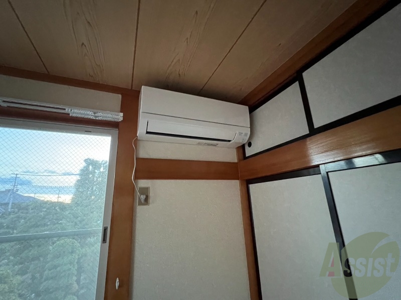 その他設備　エアコンが付いています。時期に関係なく使うことが出来ます。