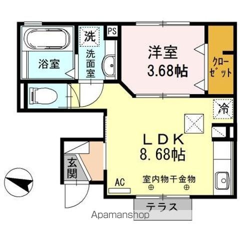 ラシードIIの間取り写真