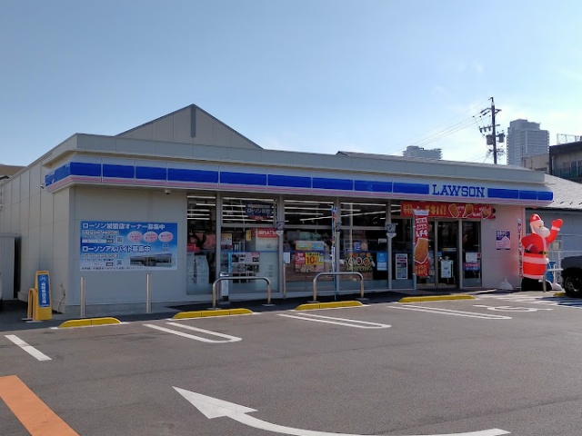 コンビニ　ローソン　岐阜都通店（コンビニ）まで224m