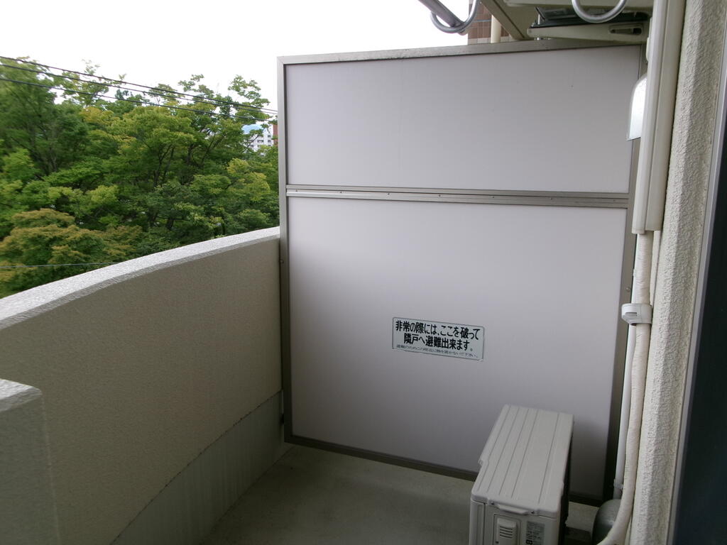 バルコニー　南向き