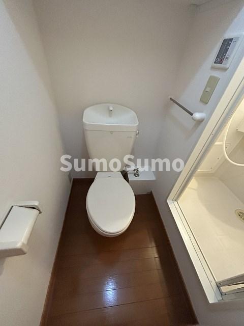 トイレ　ゆったりとした空間のトイレです