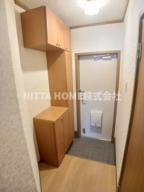 玄関　たっぷり収納できるシューズボックス◎