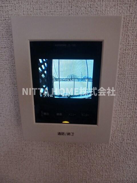 セキュリティ　顔見て会話ができるＴＶインターホン◆