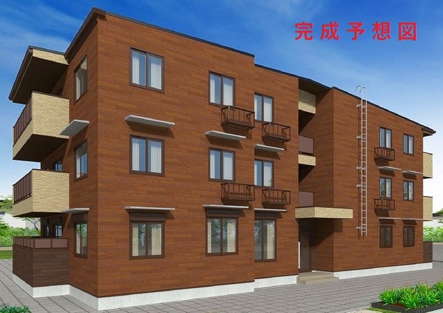 建物外観　オートロック、防犯カメラ、ホームセキュリティ搭載物件！