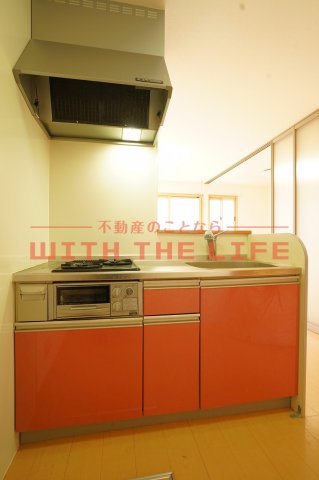 キッチン　コンパクトなキッチンで掃除もラクラク