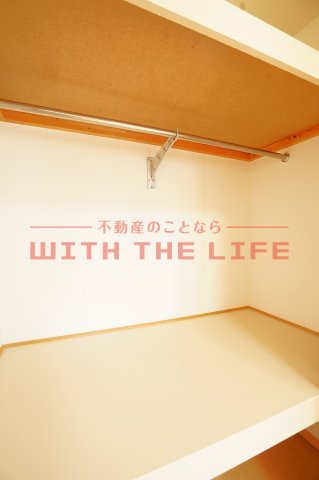 収納　収納のためのスペースです