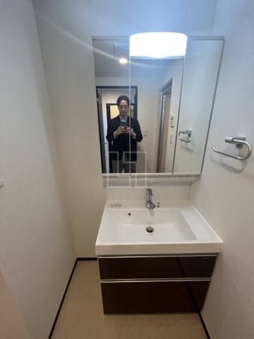 洗面設備　プレジオ九条　独立洗面台