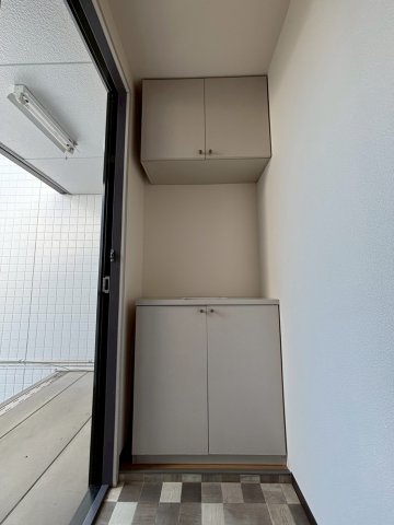 収納　ちょっとした収納スペースも充実しています