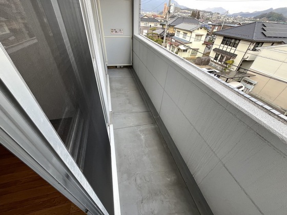 バルコニー　※別部屋の写真です