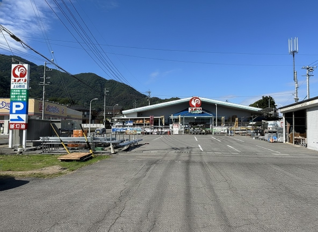 ホームセンター　コメリハード&グリーン上山田店※年始は1/3から営業開始（ホームセンター）まで934m
