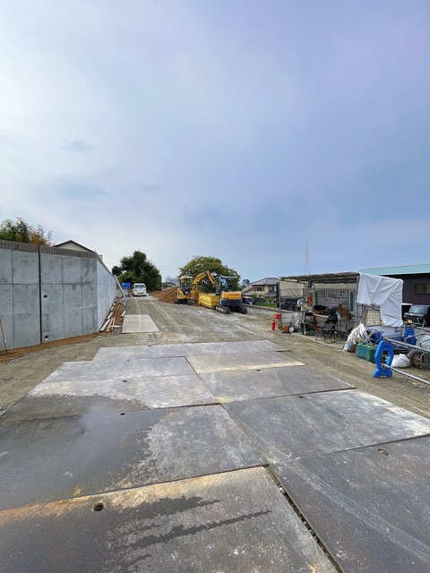 その他共有部分　外観（建設中）