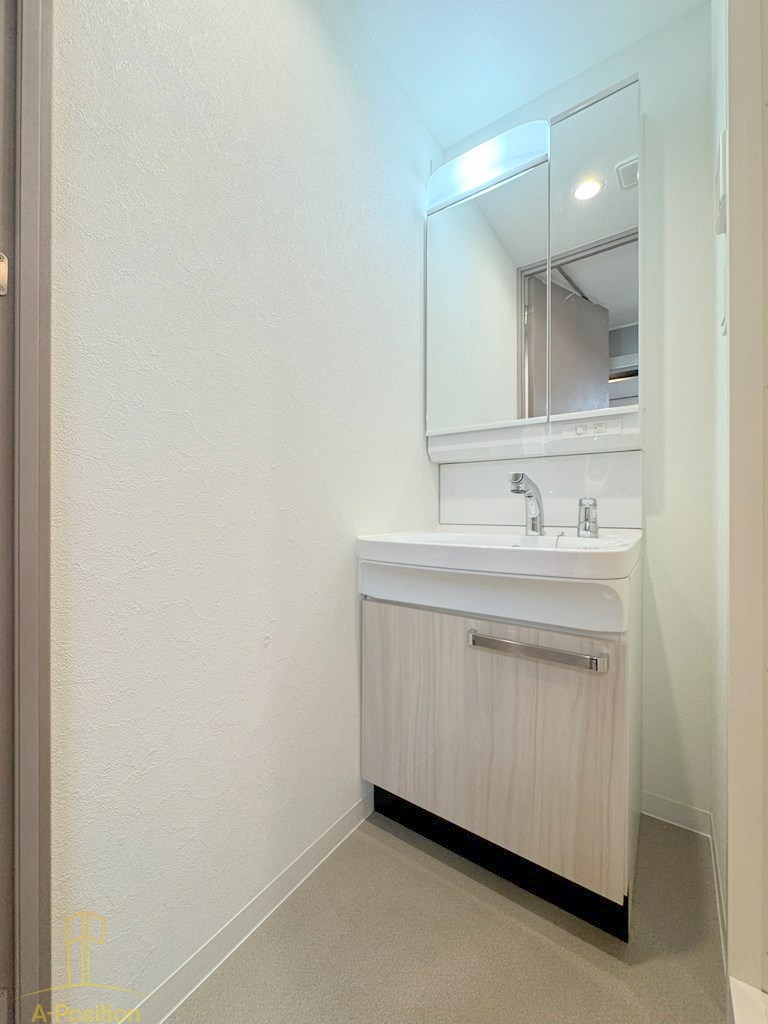 洗面設備　プレサンス難波デヴァンテ