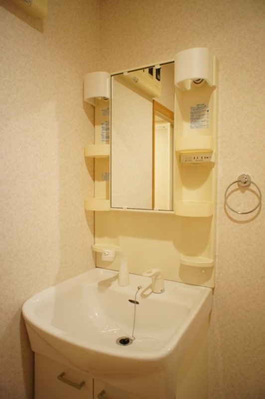 洗面設備　図面と現状が相違がある場合には現状を優先