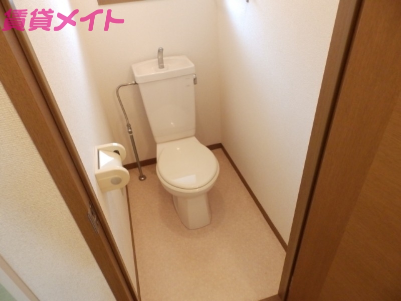 トイレ　同物件別部屋タイプ