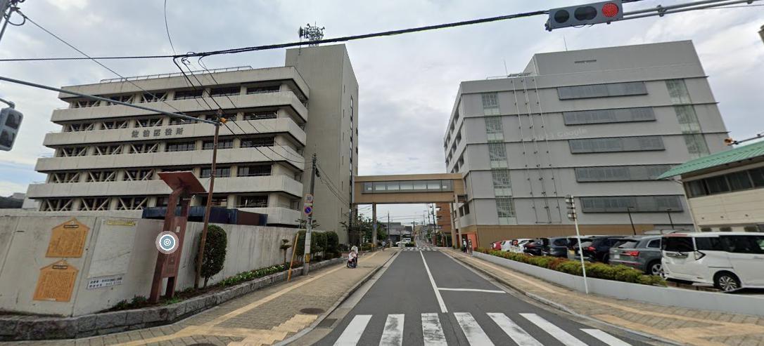 役所　佐伯区役所（役所）まで350m