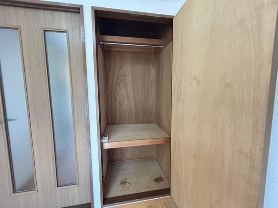 収納　※別号室の写真になります。