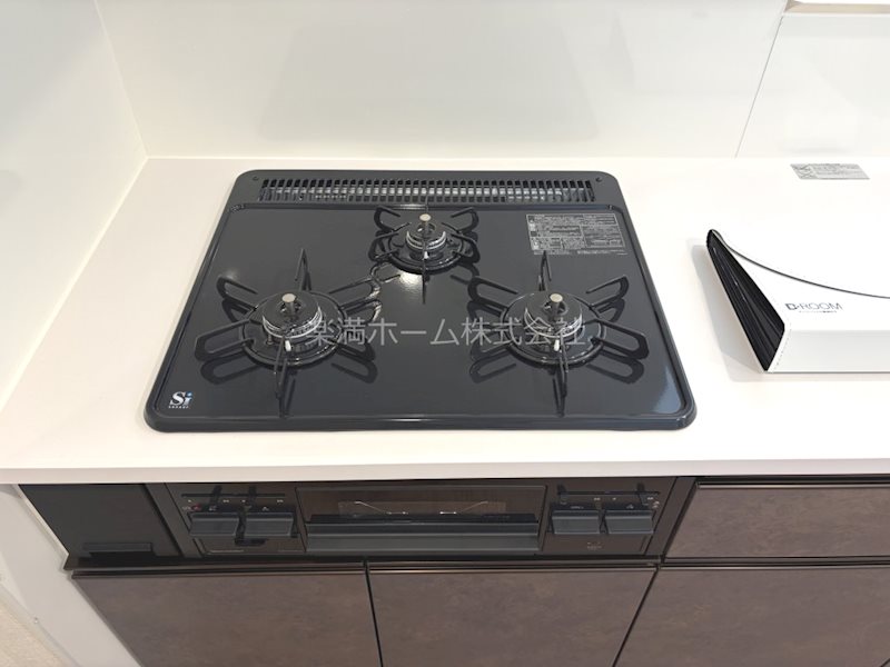 その他　3口ガスシステムキッチン♪