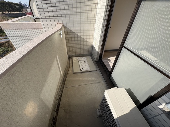 バルコニー　※別部屋の写真です