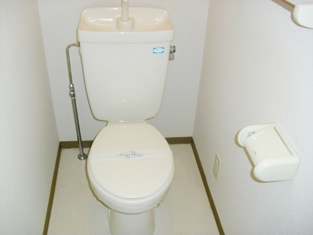トイレ　同物件別号室の写真です。