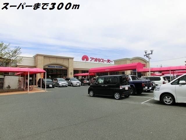 スーパー　アオキスーパー（スーパー）まで300m