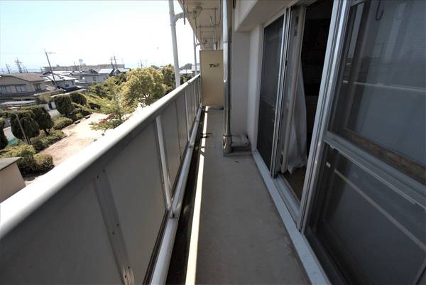 バルコニー　ビレッジハウスの同一物件・同一タイプの間取りの写真です