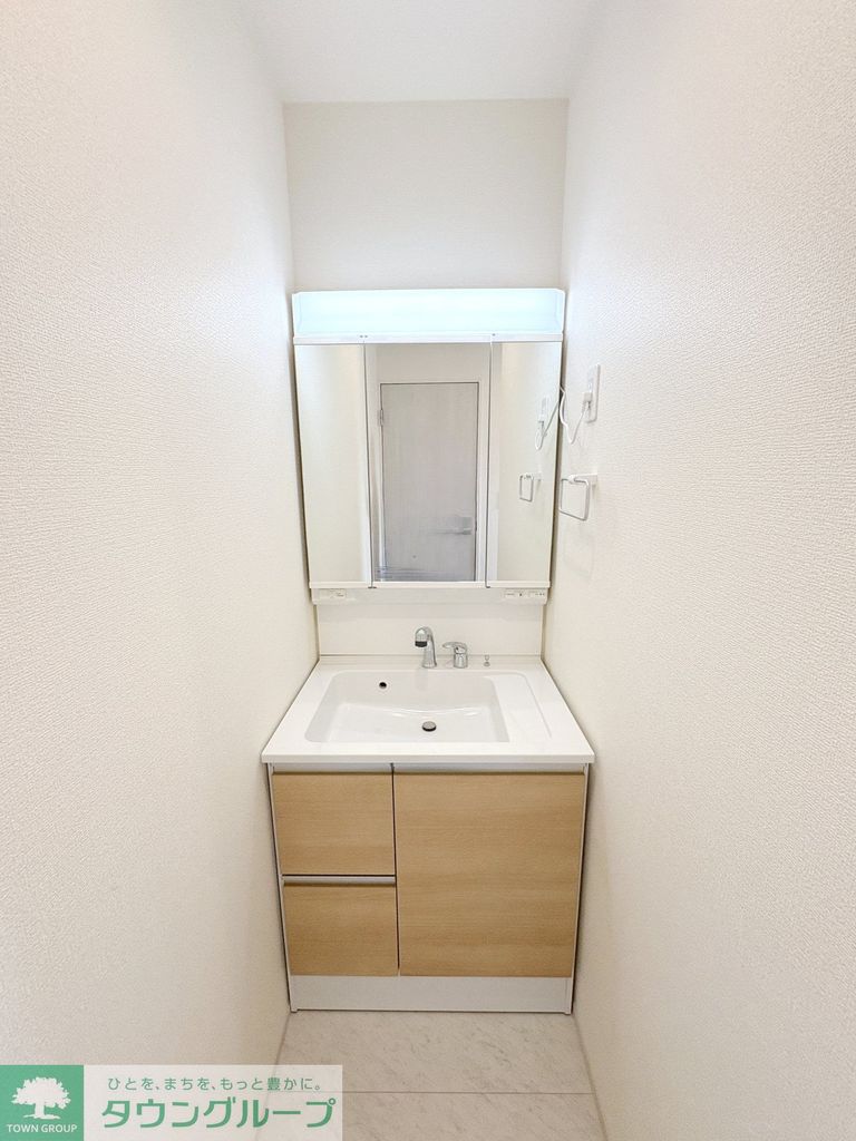 洗面設備　同施工会社のイメージ写真になります