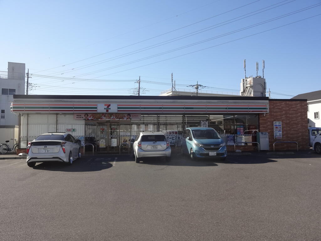 コンビニ　セブン-イレブン 甲府上石田３丁目店（コンビニ）まで160m
