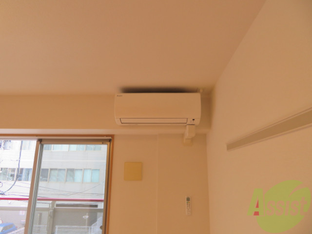 その他設備　ちゃんとエアコンもついているので、安心してくださいね。