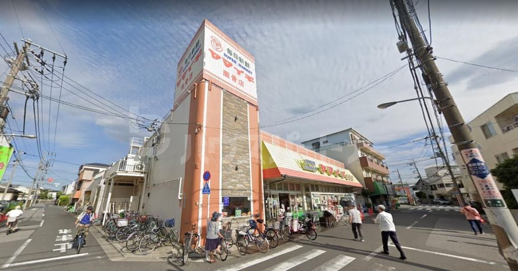 スーパー　ヤマイチ鹿骨店（スーパー）まで200m