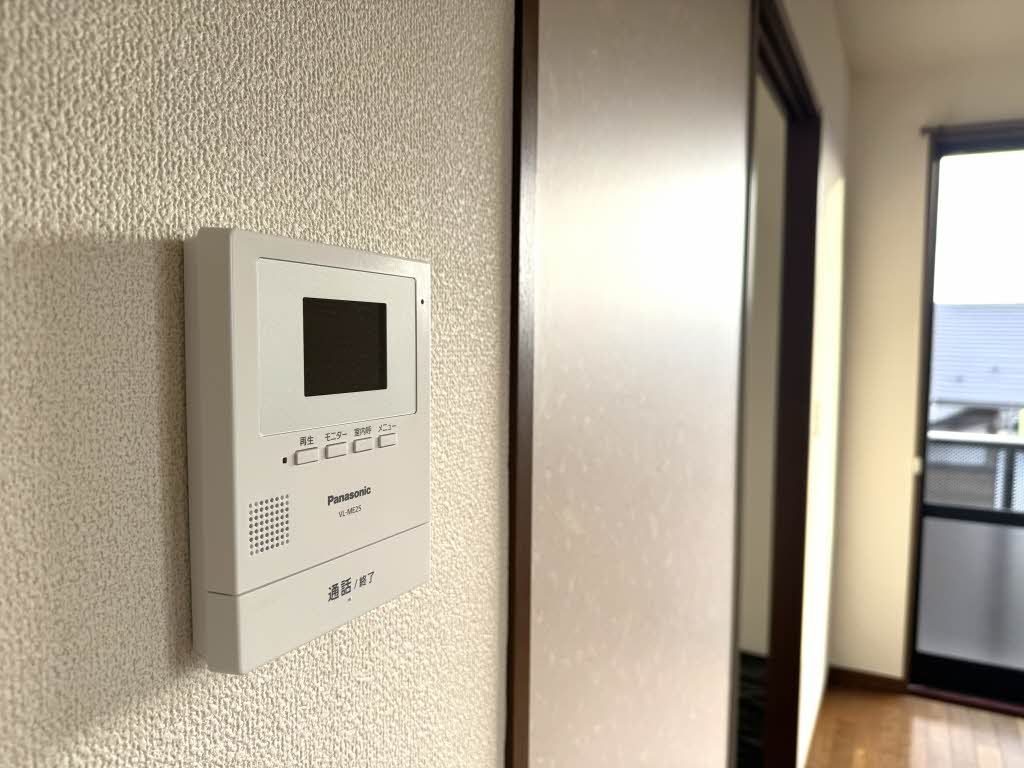 セキュリティ　モニタ付きドアホン