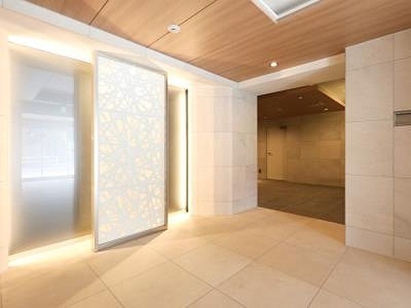 ロビー　ゆとりのあるロビーです