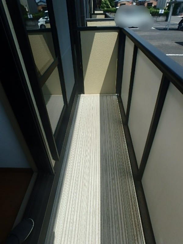 バルコニー　図面と現状に相違がある場合には現状を優先