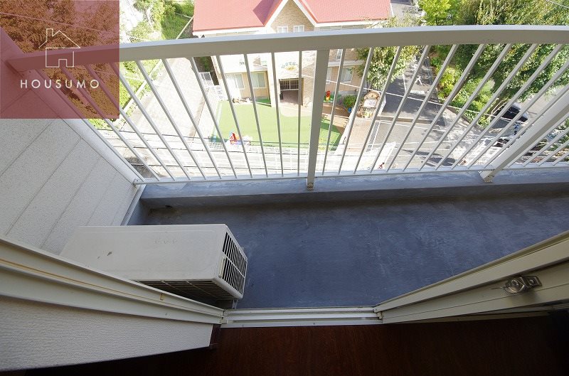 バルコニー　落ち着いた時間を過ごせるバルコニーです