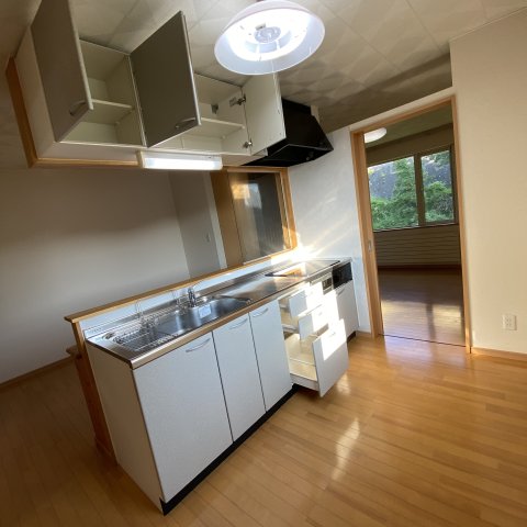 キッチン　キッチンでお料理をお楽しみください