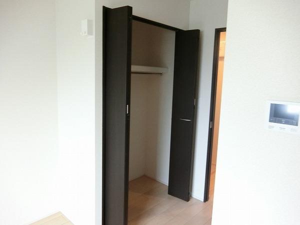 収納　クローゼット！