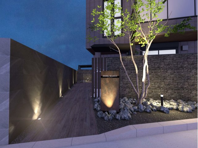 エントランス　完成パース