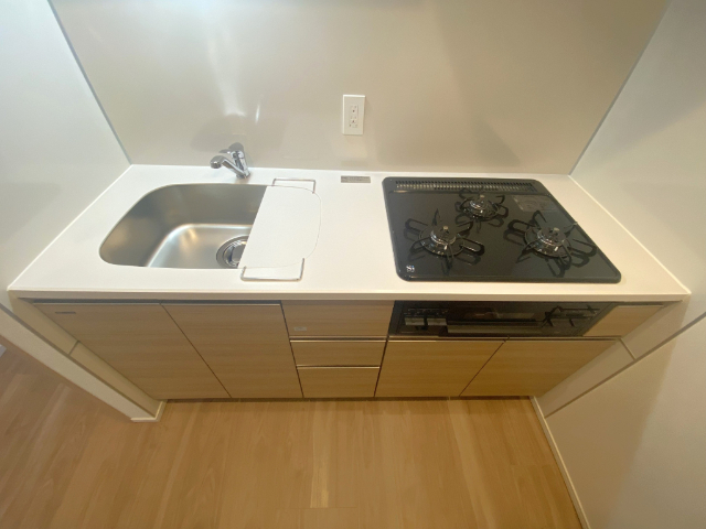 キッチン　実際のお部屋の写真です。