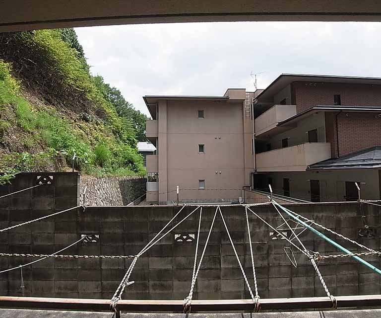 眺望　南向きのバルコニー