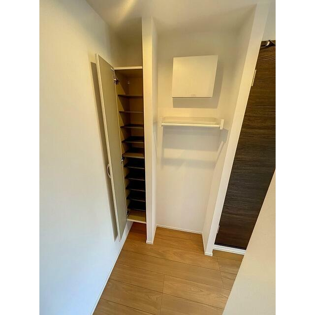 収納　ちょっとした収納スペースも充実しています