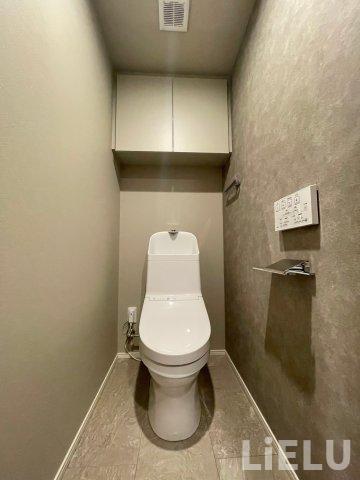 トイレ　同シリーズ物件のモデルルームになります※現況優先