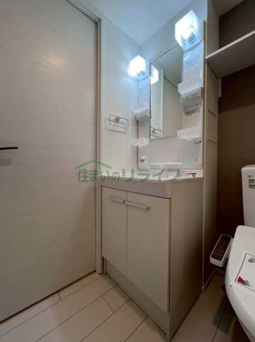 洗面設備　※参考写真です。同じ間取りの別部屋になります。