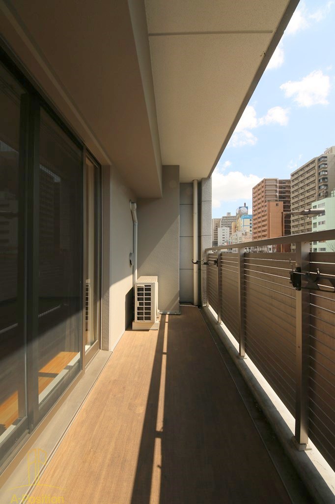 バルコニー　ミラージュパレス難波東レジデンス