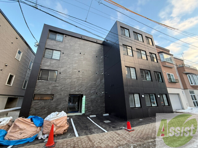 建物外観　札幌市豊平区豊平７条「アランヴェール」